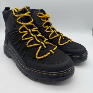 BRAND NEW Dr. Martens Doc Buwick Lace Up Utility Black Boots Unisex US 10 Men’s